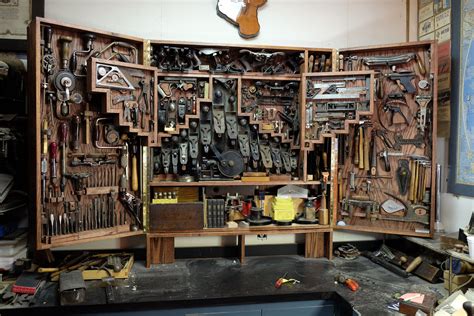 Antique Tool Cabinets 